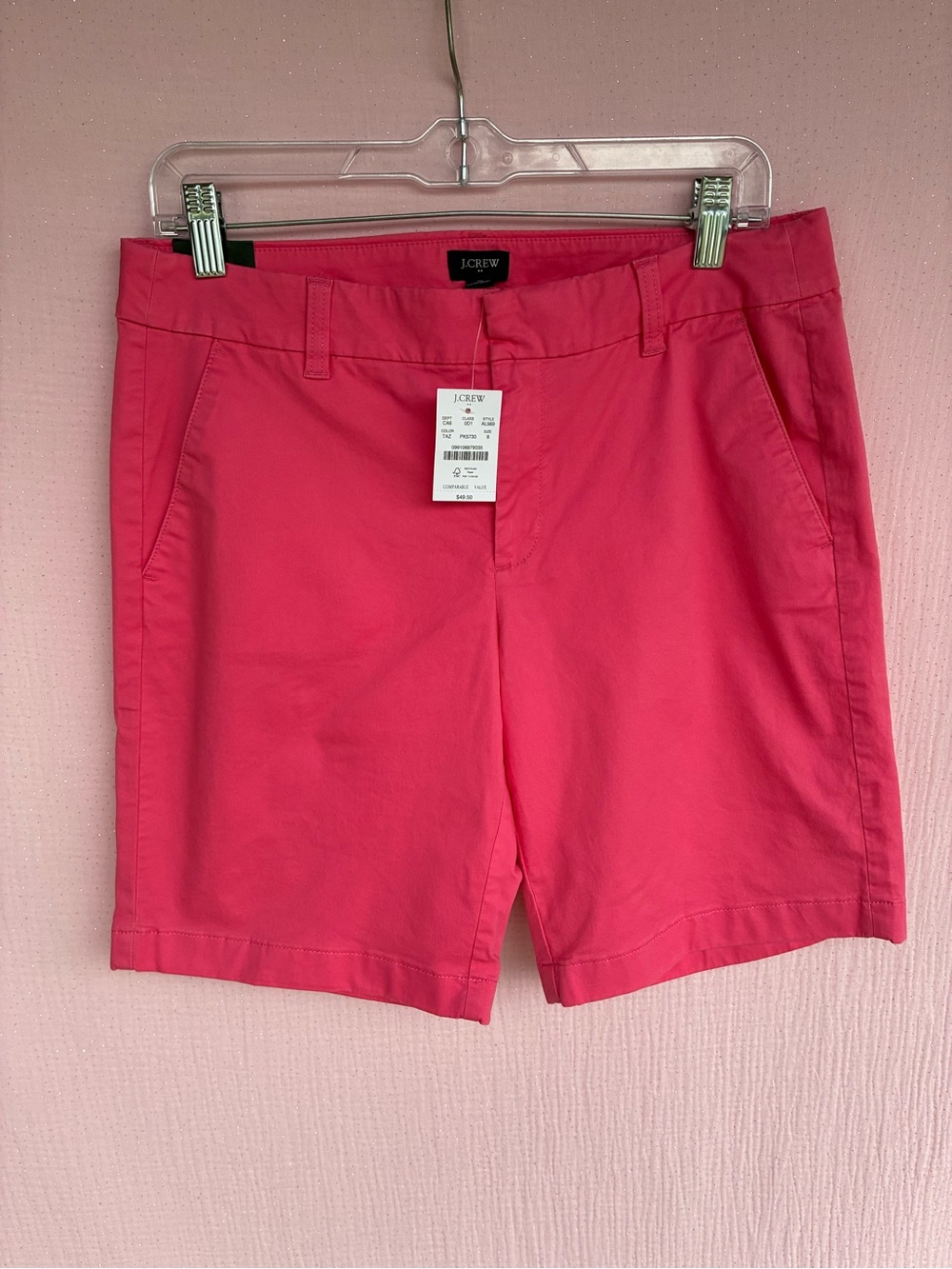 J. Crew Chino Shorts Size 8 NWT